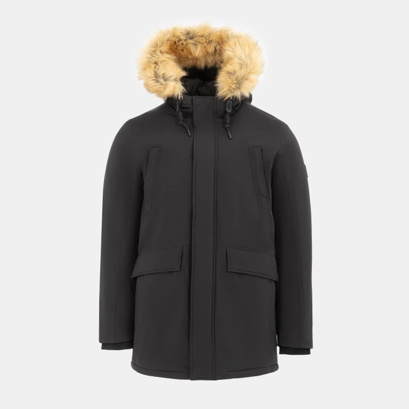 Image of SoulCal Mens Soul Padded Parka Black male S