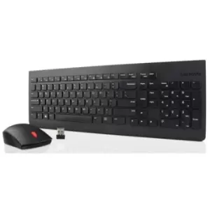 Image of Lenovo 4X30M39490 keyboard RF Wireless Spanish Black