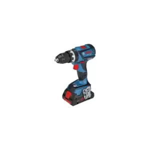 Image of Bosch GSB 18 V-60 C 18v Cordless Connect Ready Combi Drill 2 x 4ah Li-ion Charger Case