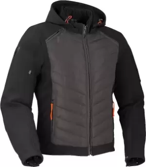Image of Segura Natcho Motorcycle Textile Jacket, black-grey Size M black-grey, Size M