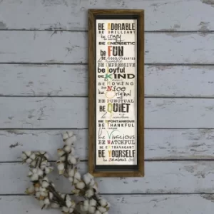 Image of KZM417 Multicolor Decorative Framed MDF Painting