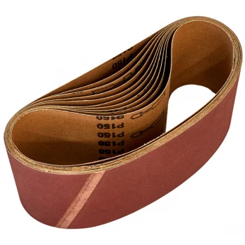 Image of Worksafe WSB62150 Sanding Belt 100 x 620mm 150Grit - Pack of 10