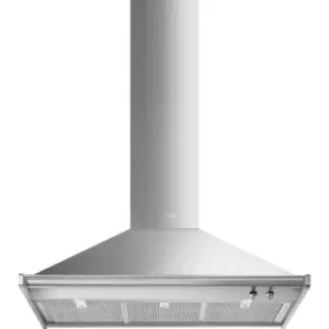 Image of SMEG Classic KD100HXE 100cm Chimney Cooker Hood - Stainless Steel