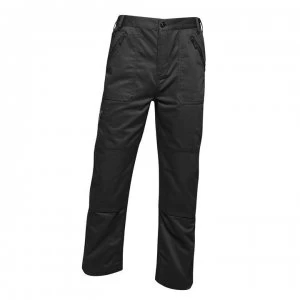 Image of Regatta Pro Action Workwear Trousers, Regular Leg Length - Black