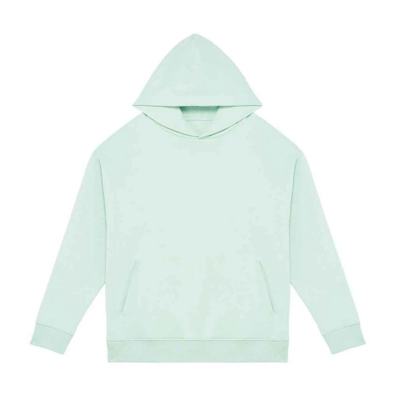 Image of Native Spirit Mens Oversized Hoodie in Light Green Size: XS Light Green Male XS