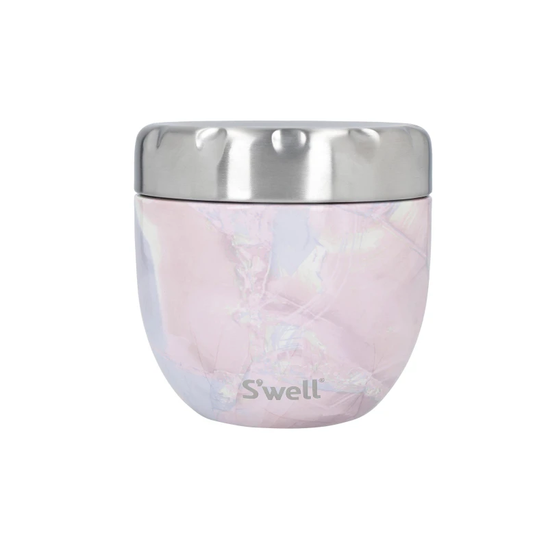 Image of S'well Swell Geode Rose Eats 2-in-1 Food Bowl 12821H2063865EU
