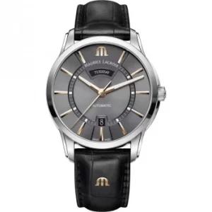 Image of Mens Maurice Lacroix Pontos Day-Date Automatic Watch