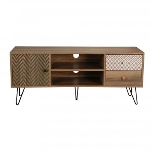 Image of Casablanca TV Stand Brown