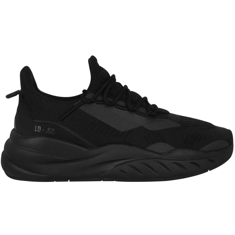 Image of Lonsdale Lexington Trainers - Black 7