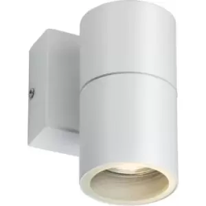 Image of Knightsbridge - GU10 Fixed Single Wall Light - White 230V IP54 20W