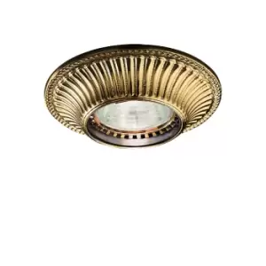 Image of Milord Recessed Downlight Antique Brass