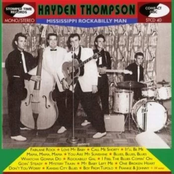 Image of Hayden Thompson - Mississippi Rockabilly Man CD