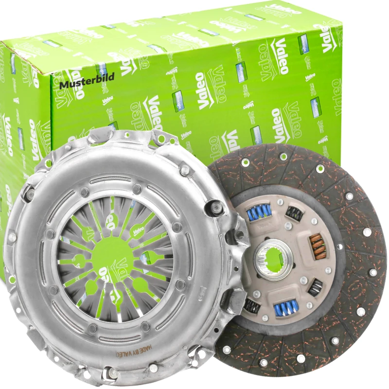 Image of VALEO 828556 Clutch without central slave cylinder, Special tools for mounting not necessary, for vehicles with push type clutch Clutch Kit (479)