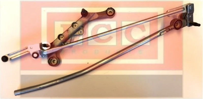 Image of LCC LCC3132 Wiper Linkage Front, without electric motor, for left-hand drive vehicles Wiper Linkage (300)