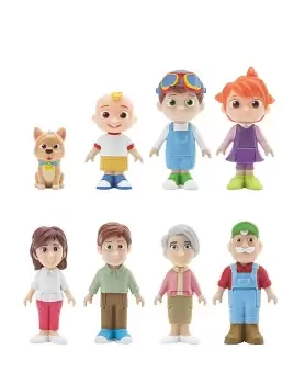 Image of Cocomelon 8 Figure Pack Family