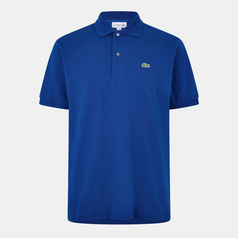 Image of Lacoste Mens Classic Short Sleeve Polo Shirt Globe male XS