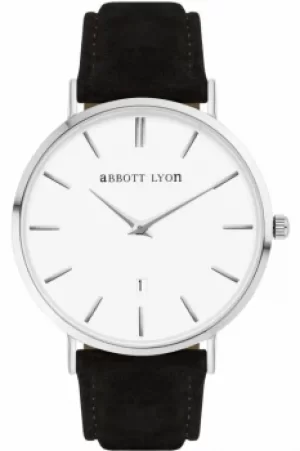 Image of Unisex Abbott Lyon Kensington 40 Suede Watch AL3031