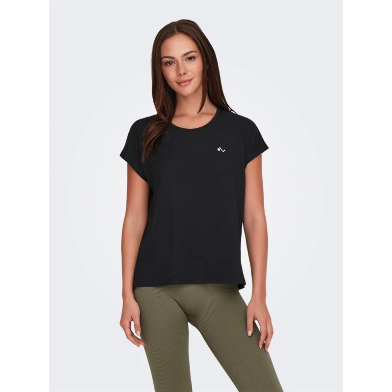 Image of Only Play Womens Life Short-Sleeve Loose Training T-Shirt Black female 8 (XS)