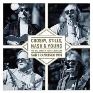 Image of The Bill Graham Tribute Concert San Francisco 1991 by Crosby, Stills, Nash and Young Vinyl Album