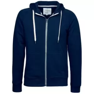 Image of Tee Jays Mens Urban Zip Hoodie (L) (Navy Blue)