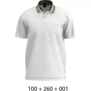 Image of Boss Boss Parlay 173 Polo Shirt Mens - White