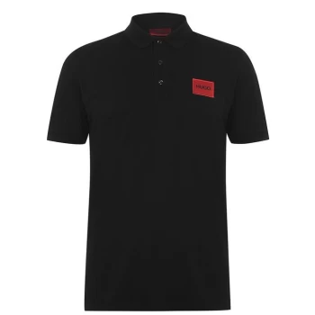 Image of Hugo Boss Dereso Polo Shirt Black Size L Men