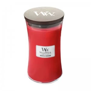 Image of WoodWick Radish & Rhubarb Scented Candle 609.5g