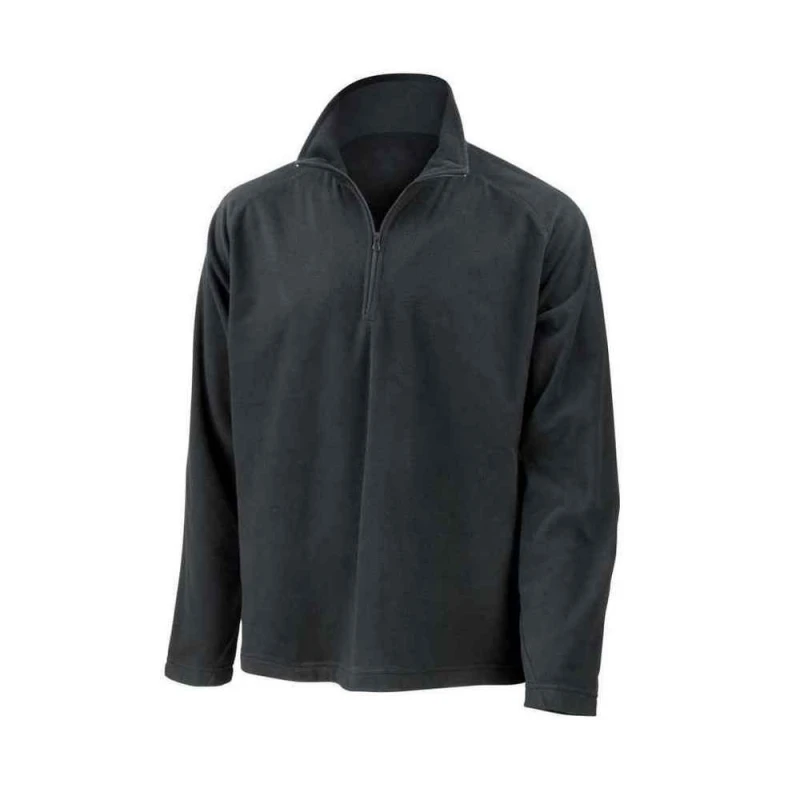 Image of Result Core Mens Fleece Top in Black Size: XS Black Male XS