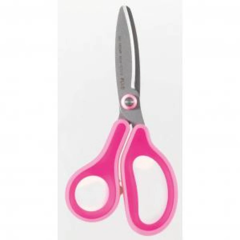 Image of Plus by Pentel Plus By Pentel Fitcut Curve Kids Fluorine Coated Non Stick Scissors 145mm Pink 35064 35064