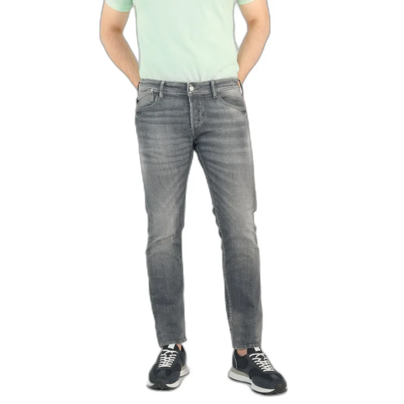 Image of Le Temps des cerises Jeans Le Temps des cerises Basic 700/11 No. 3 Gris Male 27