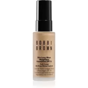 Image of Bobbi Brown Mini Skin Long-Wear Weightless Foundation Long-Lasting Foundation SPF 15 Shade Warm Sand 13 ml
