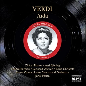 Image of Giuseppe Verdi - Aida (Perlea, Rome Opera House Chorus & Orchestra, Milanov) CD