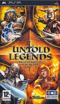 Image of Untold Legends Brotherhood of the Blade PSP Game