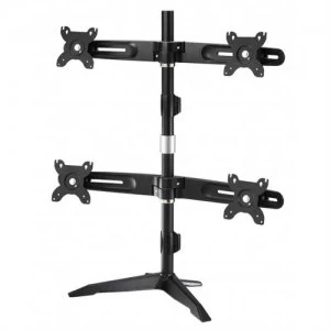 Image of Amer AMR4SU monitor mount / stand 61cm (24") Freestanding Black