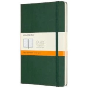 Image of Moleskine Classic Ruled Hardcover Large Notebook - Myrtle Green