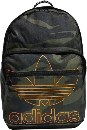 Image of Adidas Originals Camo Trefoil Backpack - Multi