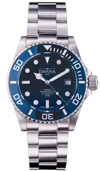 Image of Davosa Watch Ternos Professional Automatic - Blue DAV-159
