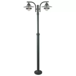 Image of Elstead - Outdoor Twin Lamp Post, E27