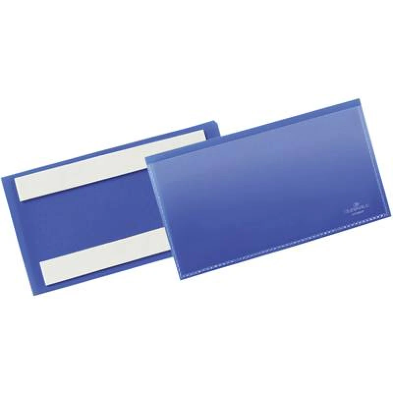 Image of Durable Durable 176207 Label holder (self-adhesive) Blue (W x H) 163mm x 67mm 176207