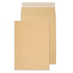 Image of Purely Gusset Envelopes B4 Peel & Seal 352 x 250 x 25mm Plain 140 gsm Manilla Pack of 125