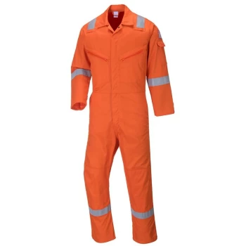 Image of C814ORRXL - sz Long XL Iona Cotton Coverall - Orange - Portwest