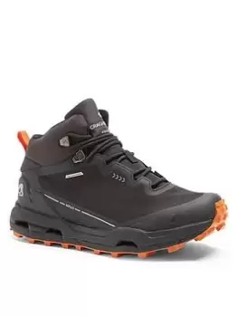 Image of Craghoppers Lady Adflex Walking Boot, Black/Orange, Size 4, Women