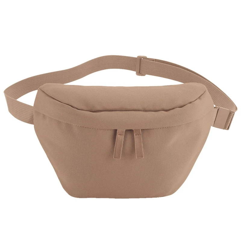 Image of Bagbase Simplicity 1L Waist Bag in Dark Brown Dark Brown Unisex One Size