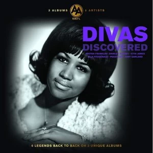 Image of Ella Fitzgerald / Peggy Lee / Aretha Franklin / Etta James / Shirley Bassey / Judy Garland - Divas Discovered Vinyl