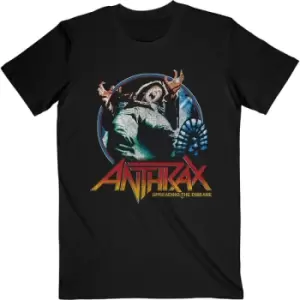 Image of Anthrax - Spreading Vignette Unisex XX-Large T-Shirt - Black