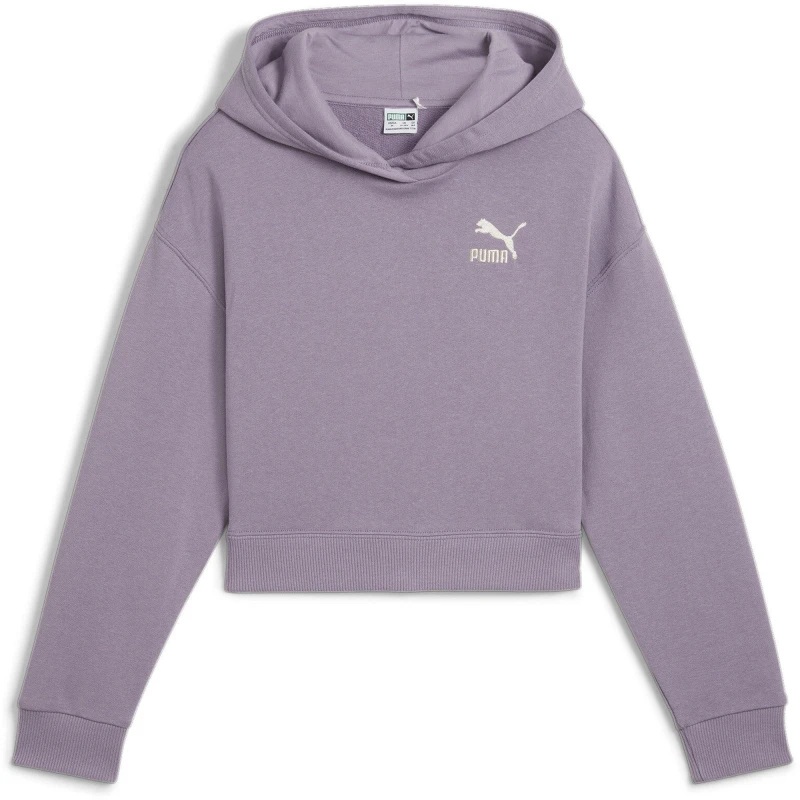 Image of Puma Better Classics Hoodie Tr G Hoody Unisex Kids - Purple Purple 7 - 8 Years