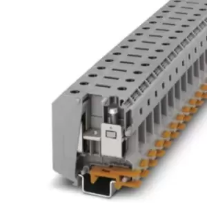 Image of Phoenix Contact Grey UKH 50 Standard Din Rail Terminal, 6 0 AWG, 1 kV