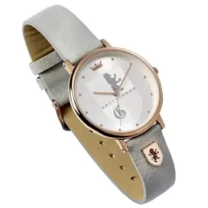 Image of Harry Potter Gryffindor Leather Watch (One Size) (Gray)