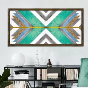 Image of TAH054 Multicolor Decorative Framed MDF Painting