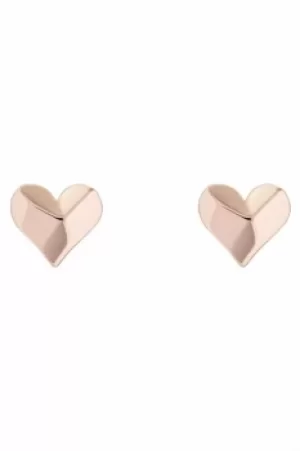Image of Ted Baker Jewellery Felisi Faceted Heart Earrings TBJ2639-24-03